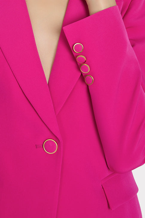 Avery Cady Blazer Fuchsia Image 4 of 5