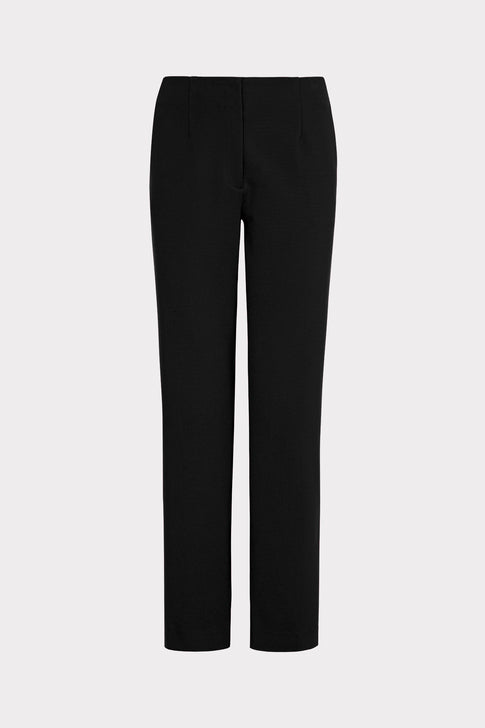 Nicole Ponte Pants Black Image 1 of 4