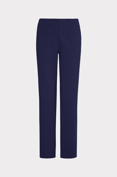 Nicole Ponte Pants Navy Image 1 of 4