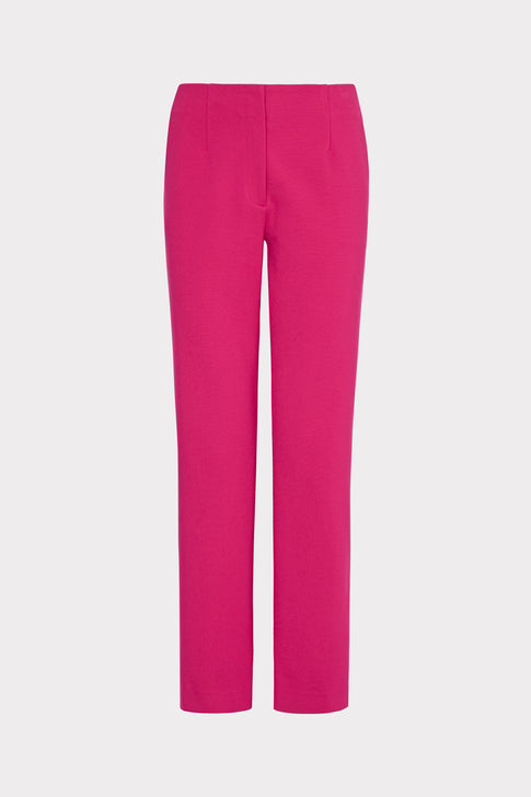 Nicole Ponte Pants Pink Image 1 of 4