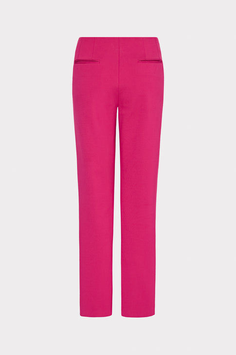 Nicole Ponte Pants Pink Image 4 of 4