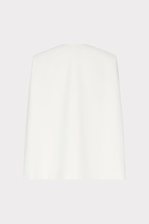 Astrid Cape Blazer White Image 4 of 4