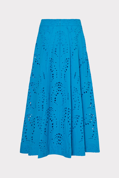 Butterfly Eyelet Skirt Blue Image 4 of 4