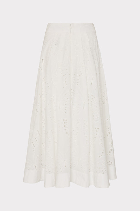 Butterfly Eyelet Skirt White Image 4 of 4